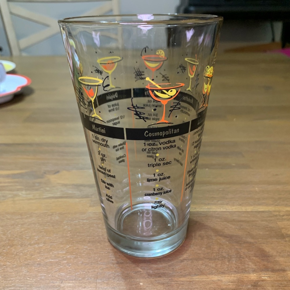 Cocktail Mixer Glass